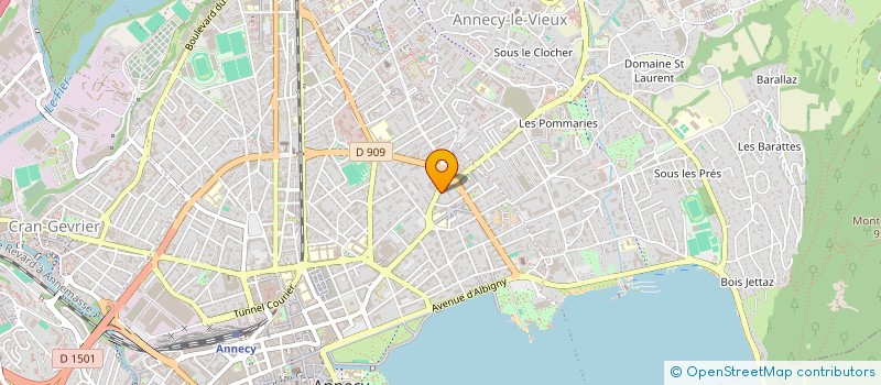 localisation de l'entreprise FONCIERE LE PETIT MAZOT  ARGONAY