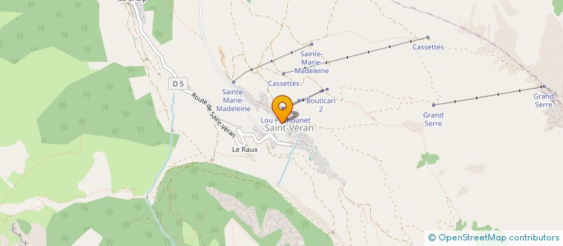 localisation de l'entreprise FONCIERE LEFEBURE  SAINT-VERAN