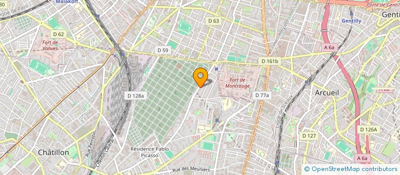 localisation de l'entreprise FONCIERE LEKADEL 2 à BAGNEUX