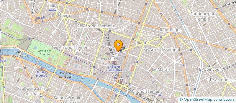 localisation de l'entreprise FONCIERE LG à PARIS