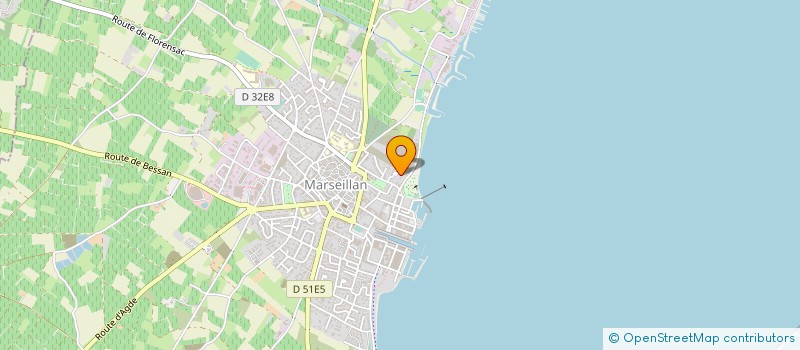 localisation de l'entreprise FONCIERE LIEMMA  MARSEILLAN