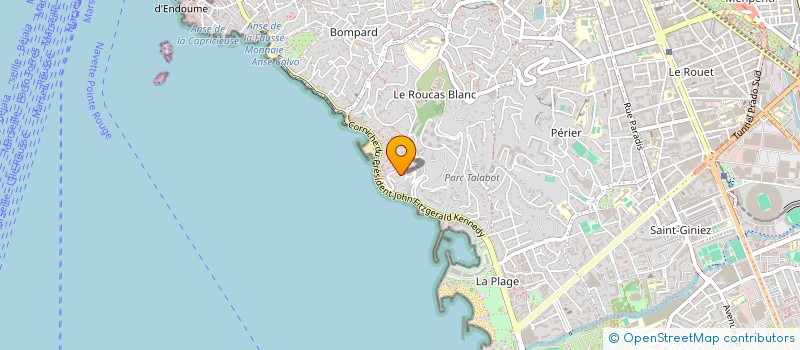 localisation de l'entreprise FONCIERE LIEUTAUD à MARSEILLE