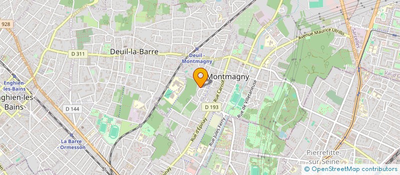 localisation de l'entreprise FONCIERE LLK  MONTMAGNY