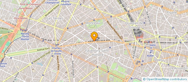 localisation de l'entreprise FONCIERE LNA à COURBEVOIE
