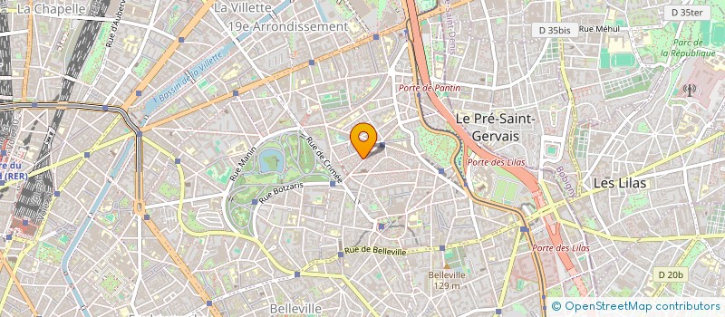 localisation de l'entreprise FONCIERE LOMBARDE  PARIS