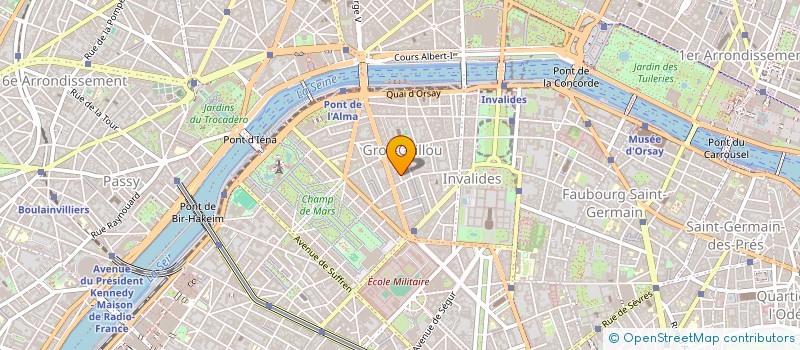 localisation de l'entreprise FONCIERE LORMONT 1  PARIS