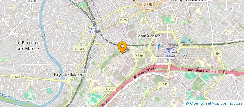 localisation de l'entreprise FONCIERE LQD  BRY-SUR-MARNE