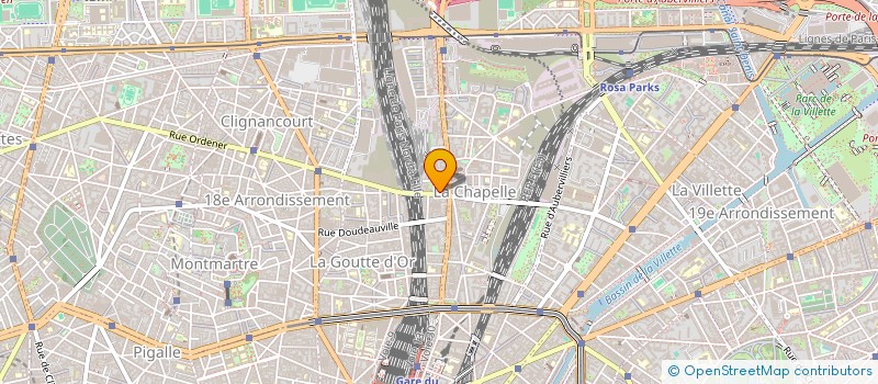 localisation de l'entreprise FONCIERE MAIRIE AUBERVILLIERS  PARIS