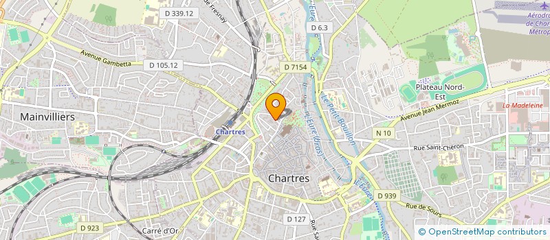 localisation de l'entreprise FONCIERE MALEAU à CHARTRES