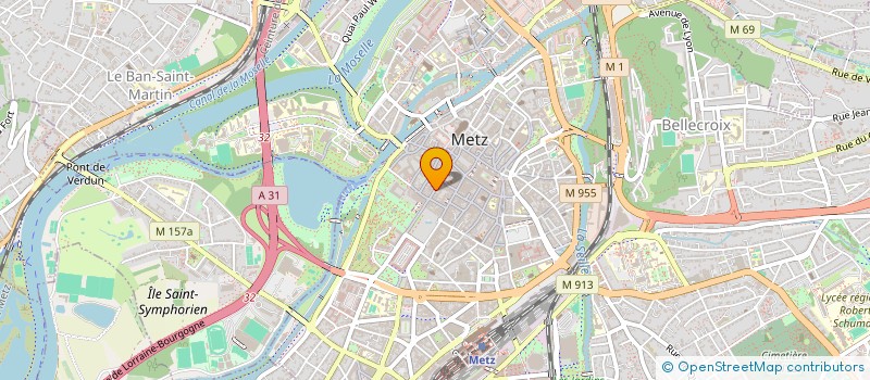 localisation de l'entreprise FONCIERE MALES  METZ