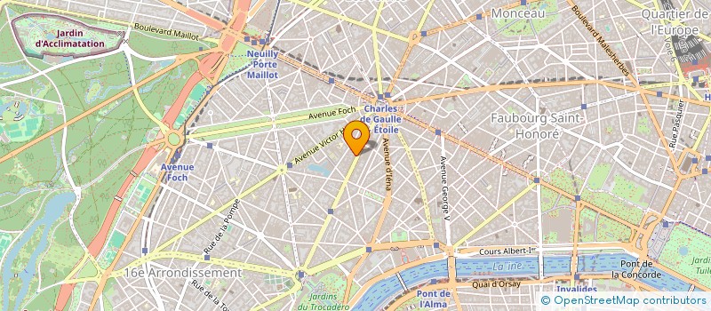 localisation de l'entreprise FONCIERE MANON  PARIS