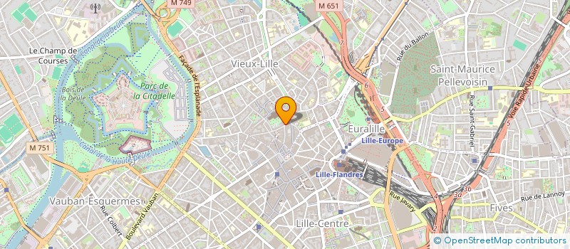 localisation de l'entreprise FONCIERE MARACCI à LILLE