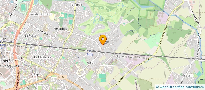 localisation de l'entreprise FONCIERE MATOGUI à VILLENEUVE-D'ASCQ