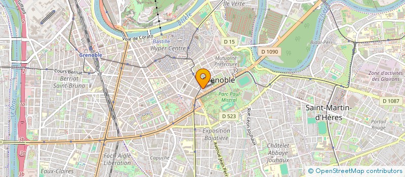 localisation de l'entreprise FONCIERE MC  GRENOBLE