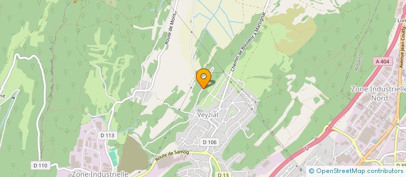 localisation de l'entreprise FONCIERE METROPOLIS à OYONNAX