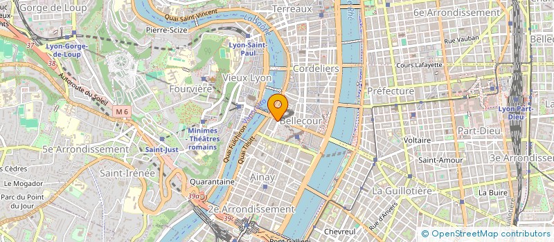 localisation de l'entreprise FONCIERE MH  LYON