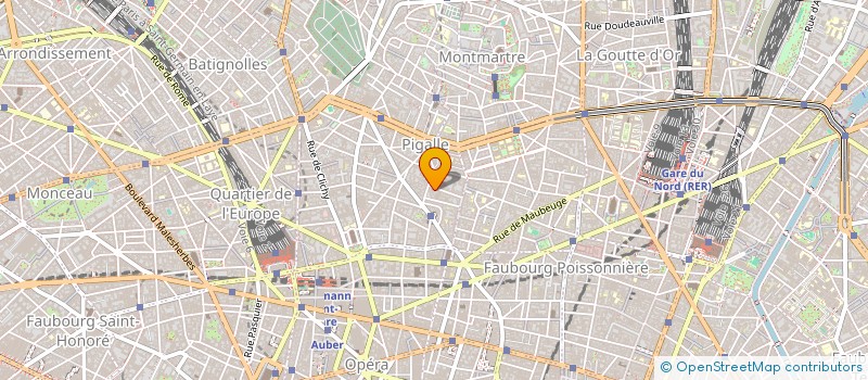 localisation de l'entreprise FONCIERE MIRA  PARIS