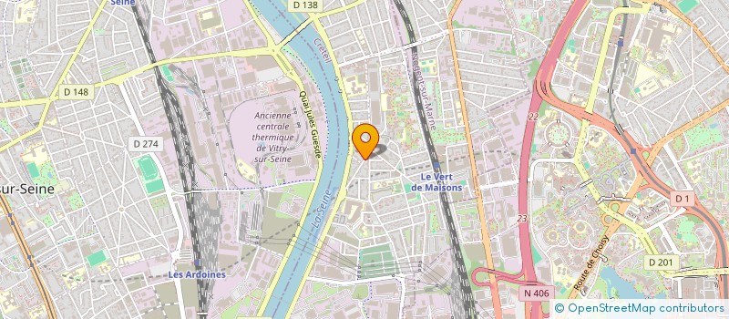 localisation de l'entreprise FONCIERE MOLIERE à ALFORTVILLE