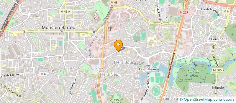 localisation de l'entreprise FONCIERE MONS à VILLENEUVE-D'ASCQ