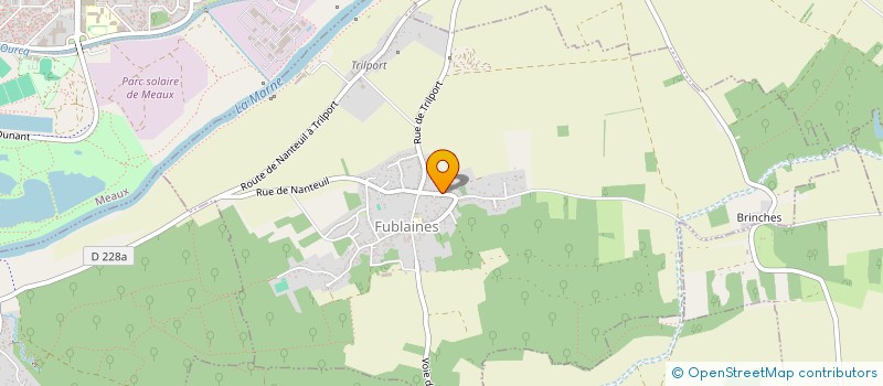 localisation de l'entreprise FONCIERE MSB  FUBLAINES