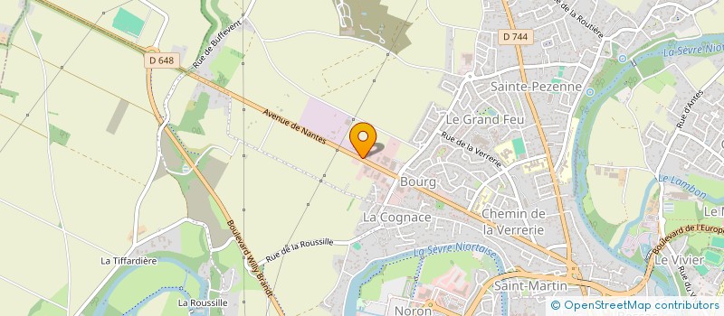 localisation de l'entreprise FONCIERE MULLOT  MAGNE