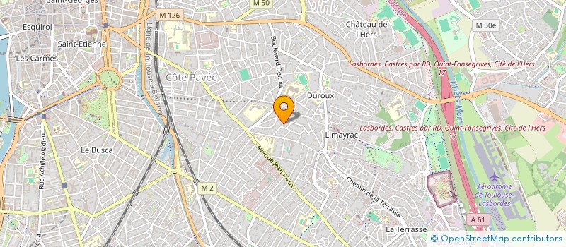 localisation de l'entreprise FONCIERE MURCIA à TOULOUSE