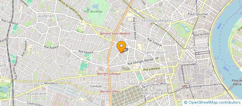 localisation de l'entreprise FONCIERE NANTERROISE  BORDEAUX