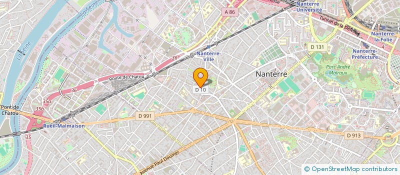 localisation de l'entreprise FONCIERE ND  NANTERRE