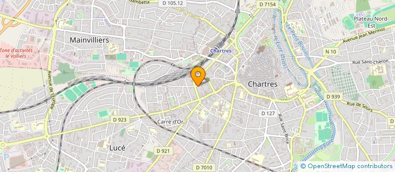 localisation de l'entreprise FONCIERE NICOLLE à CHARTRES