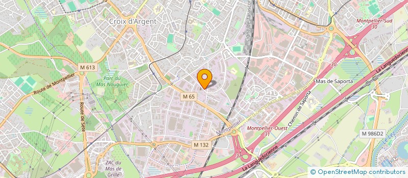 localisation de l'entreprise FONCIERE NICOLLIN à MONTPELLIER