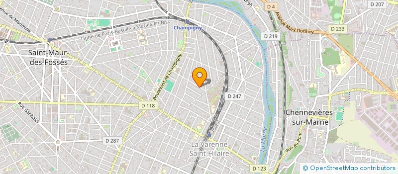 localisation de l'entreprise FONCIERE NIORTAISE à SAINT-MAUR-DES-FOSSES