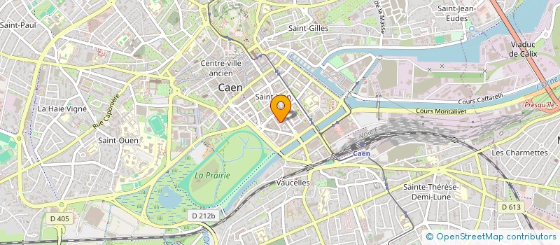 localisation de l'entreprise FONCIERE NORMAPATH  CAEN