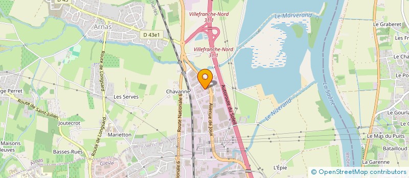 localisation de l'entreprise FONCIERE NOSVIA & CO  ARNAS