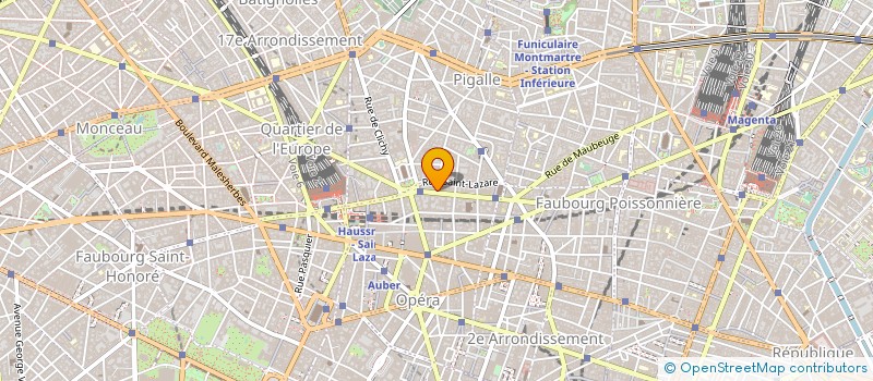 localisation de l'entreprise FONCIERE NOUVELLE ATHENES  PARIS