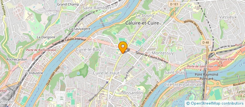 localisation de l'entreprise FONCIERE NT  CALUIRE-ET-CUIRE