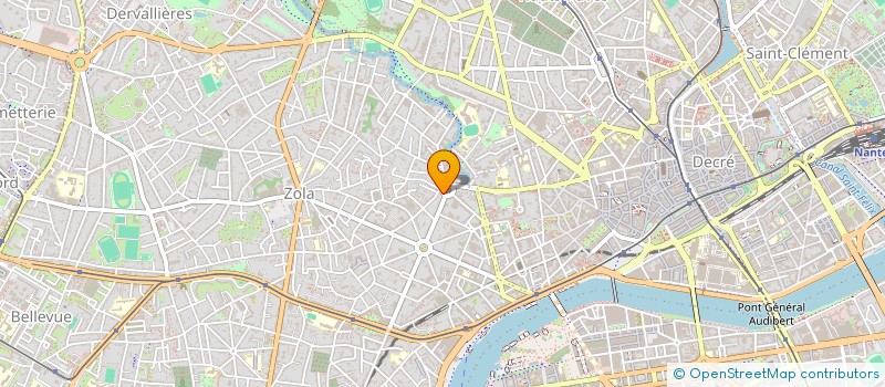 localisation de l'entreprise FONCIERE ODELTA  NANTES
