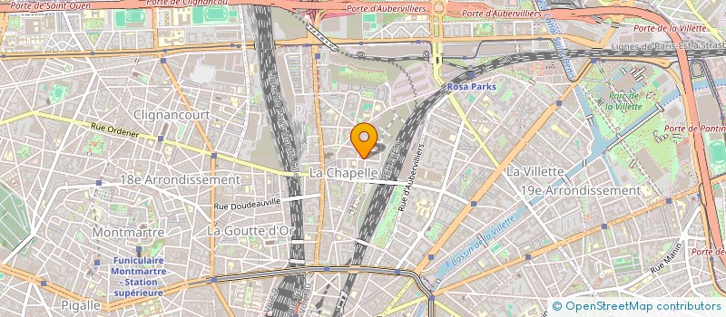 localisation de l'entreprise FONCIERE OVERLORD  PARIS