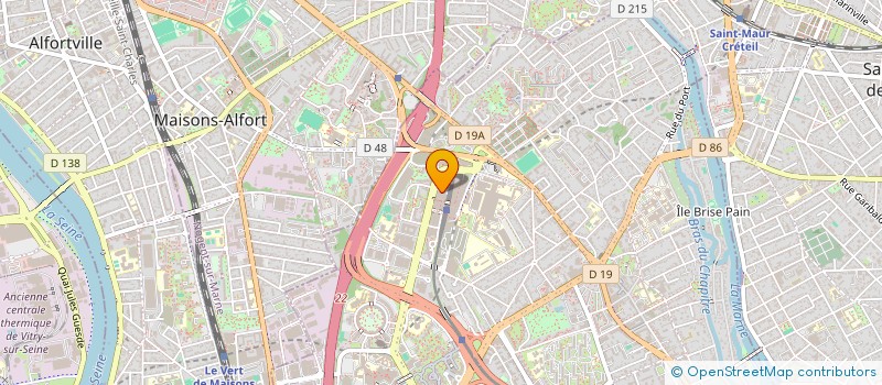 localisation de l'entreprise FONCIERE PARINOR à CRETEIL