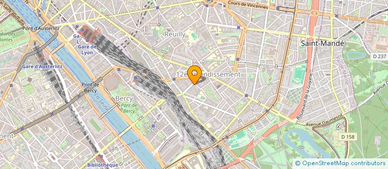 localisation de l'entreprise FONCIERE PARIS INTRA MUROS  PARIS