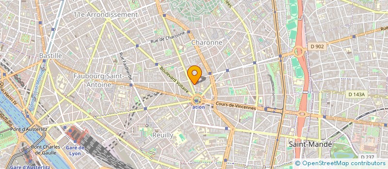 localisation de l'entreprise FONCIERE PARISIENNE  PARIS