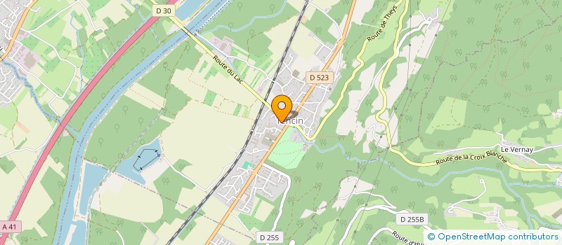 localisation de l'entreprise FONCIERE PASTORALE MONTGOYE ET LA VILLETTE  THEYS