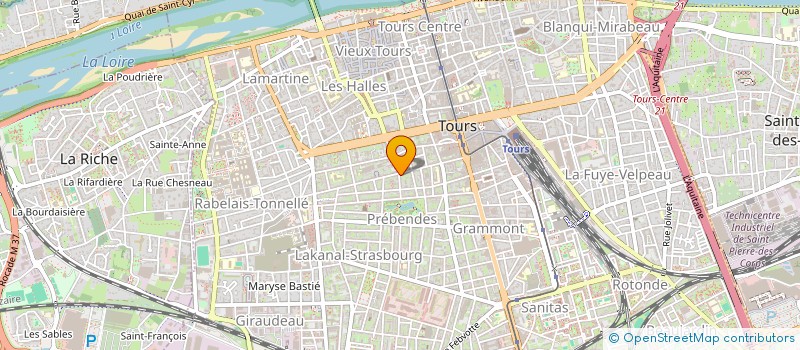 localisation de l'entreprise FONCIERE PATRIMONY  TOURS