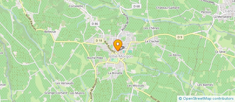 localisation de l'entreprise FONCIERE PEINADO  VILLIE-MORGON