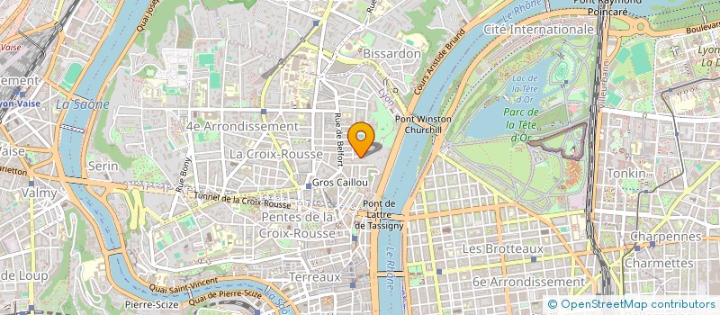 localisation de l'entreprise FONCIERE PERROT à LYON