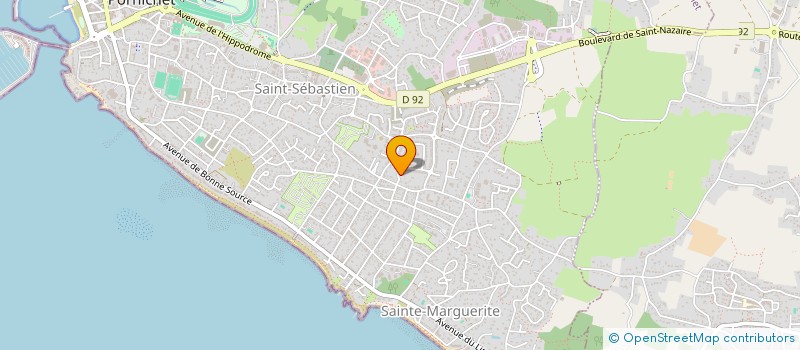 localisation de l'entreprise FONCIERE PFISTER à PORNICHET