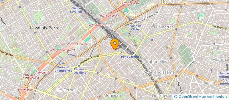 localisation de l'entreprise FONCIERE PHOENIX EPINAY HOTEL SNC  PARIS