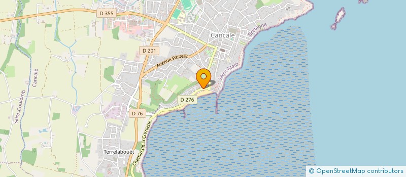 localisation de l'entreprise FONCIERE PIERPAOLI  CANCALE