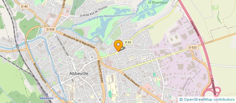 localisation de l'entreprise FONCIERE PIERRE à VILLENEUVE-D'ASCQ