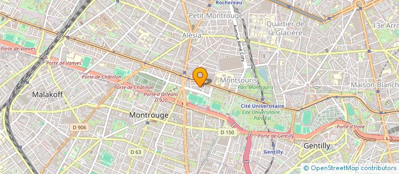 localisation de l'entreprise FONCIERE PROMOTION  PARIS