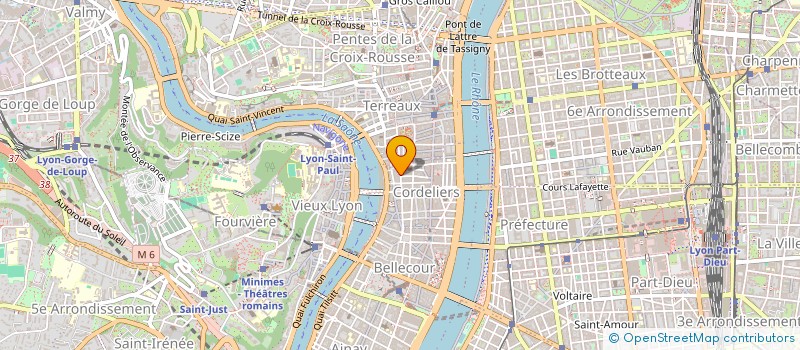 localisation de l'entreprise FONCIERE PSYPRO REIMS  LYON